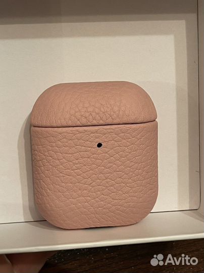 Чехол для airpods 2 из натуральной кожи, новый