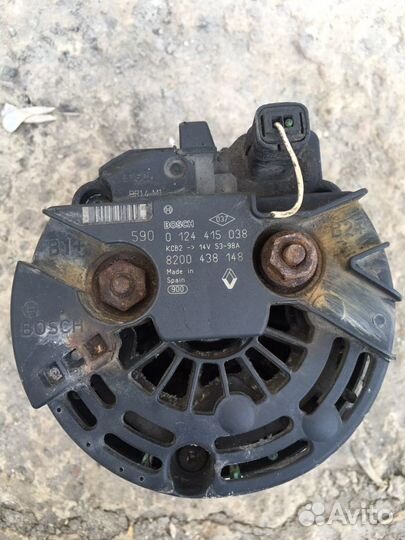 Генератор renault logan/sandero/clio/ларгус