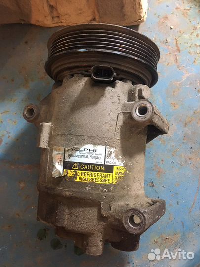 Компрессор кондиционера для renault megane 2