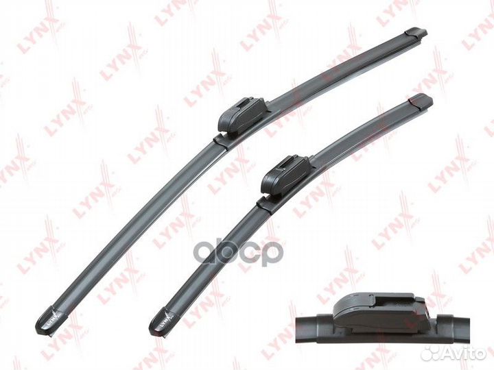 Комплект бескаркасных щеток стеклоочистителя 60