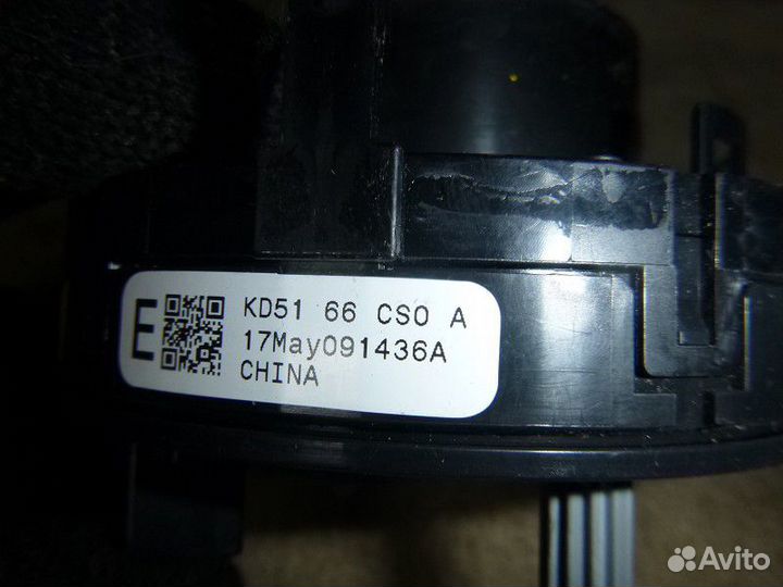 Механизм подрулевой для SRS (ленточный) mazda (GL)