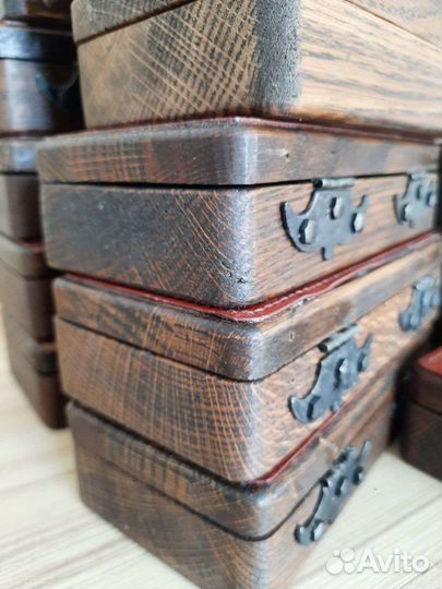 Счетница из массива дерева для кафе и ресторанов