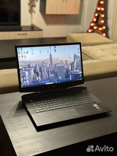 HP Pavilion Gaming 17-проц i7, rtx2060