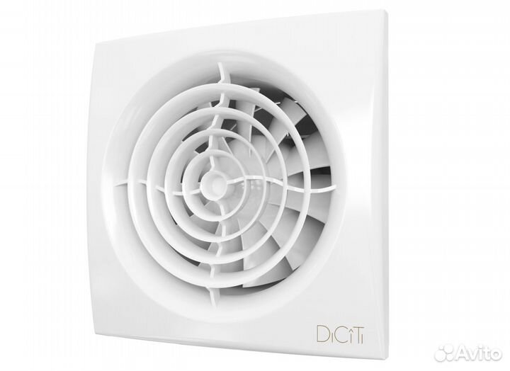 Вентилятор накладной вытяжной Disiti Aura D100,125
