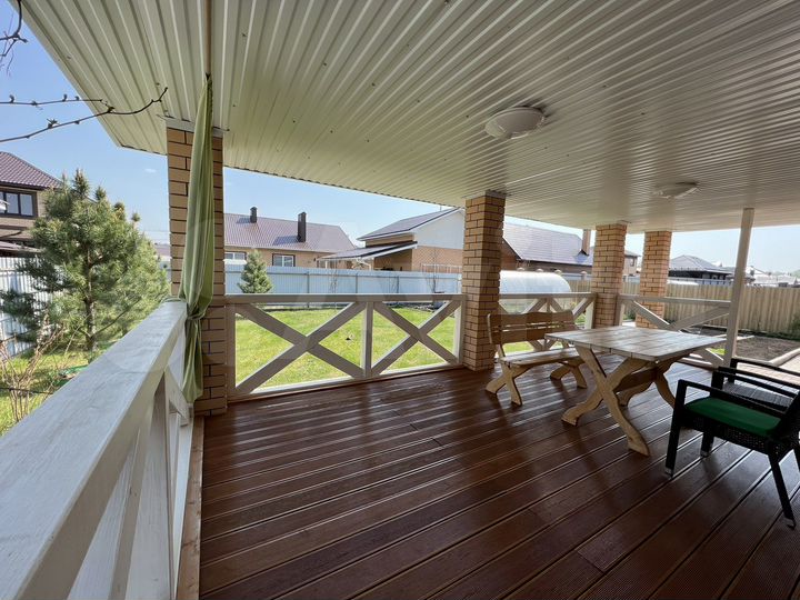 Коттедж 120 м² на участке 8 сот.