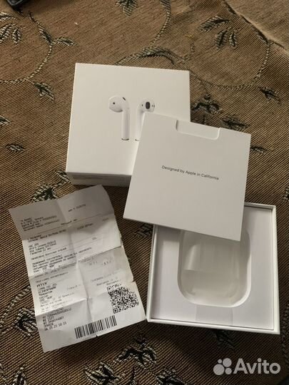 Наушники apple airpods 2