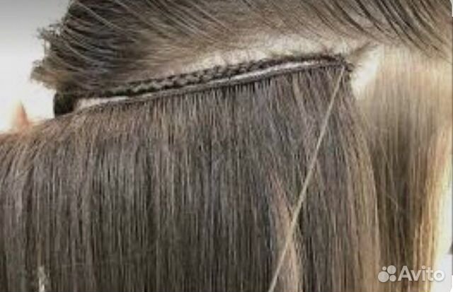 Голливудское наращивание волос и на капсулах