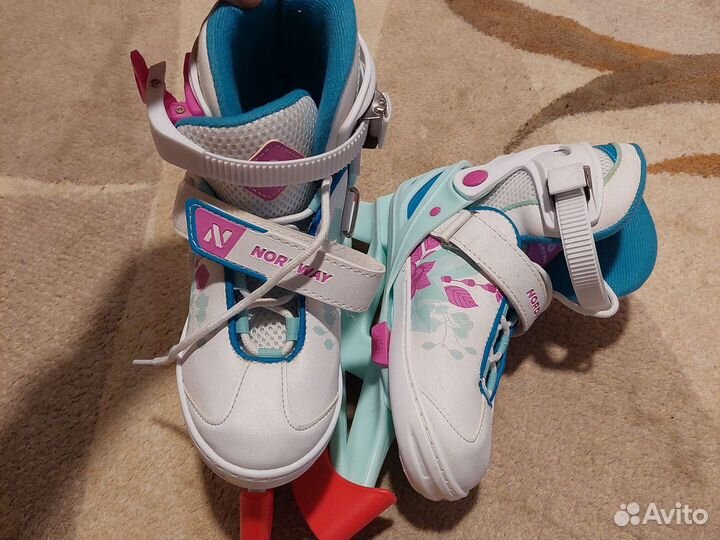 Коньки раздвижные детские Nordway Slide