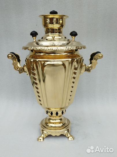 Самовар на дровах,рюмка