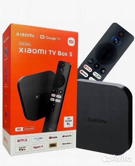 Медиаплеер Xiaomi Mi Box S 2nd Gen