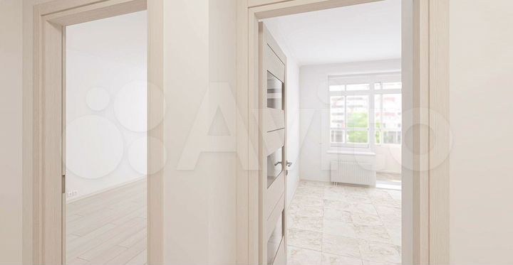 2-к. квартира, 58,4 м², 12/21 эт.