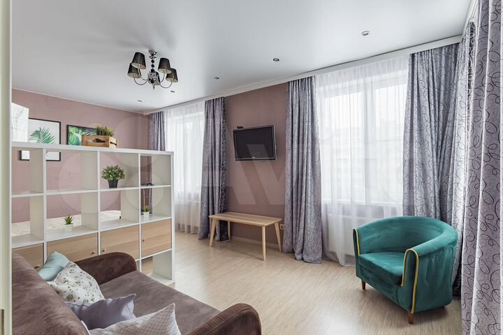1-к. квартира, 42 м², 7/25 эт.