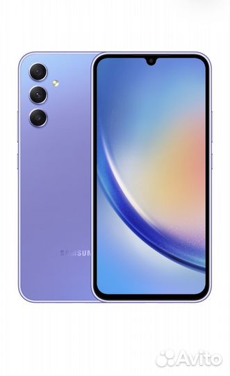 Смартфон samsung galaxy a34 128gb Лавандовый