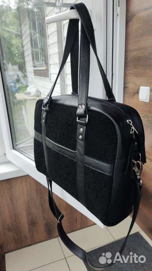 Кожаная сумка ручной работы 