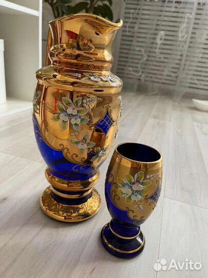 Графин и 6 бокалов