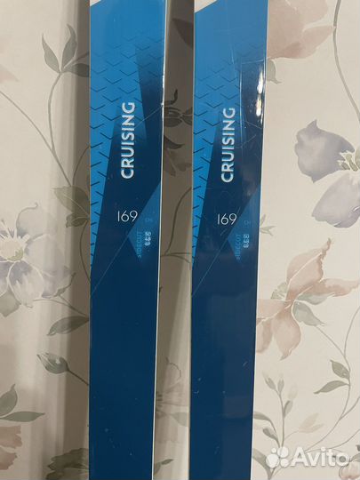 Лыжи детские беговые inovik 169 см комлект