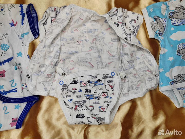 Вещи пакетом для новорожденных 56