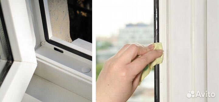 Уплотнитель для окон. Замена