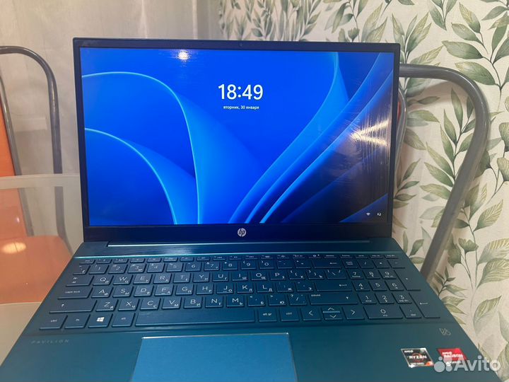 Ноутбук HP pavilion Laptop 15-eh1080ur (55B85EA)