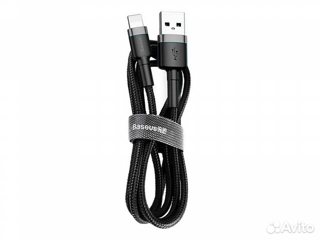 Кабель baseus Cafule, Lightning, 3 м