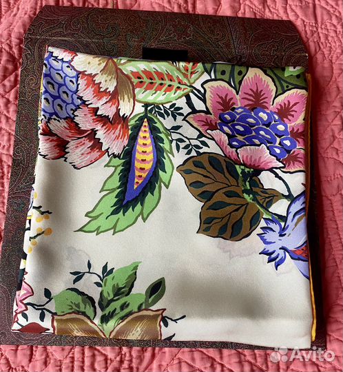 Платок etro шелковый