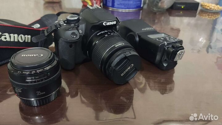 Зеркальный фотоаппарат canon 650d