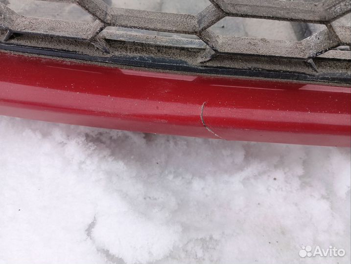 Передний бампер в сборе шкода рапид 1