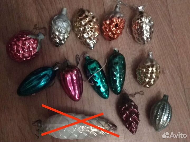 Елочные игрушки СССР