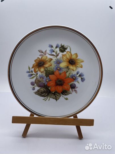 Тарелка настенная Цветы Германия