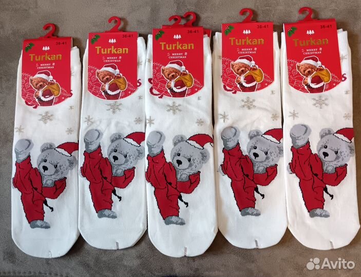 Носки хлопок 5 пар, размер 36-41