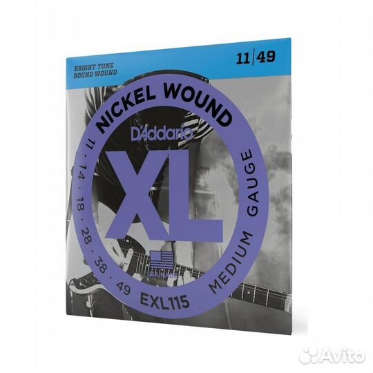 D'addario EXL115 - Струны для электрогита