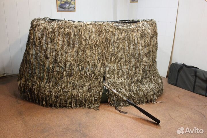 Маскировочная сеть (скрадок) на лодку