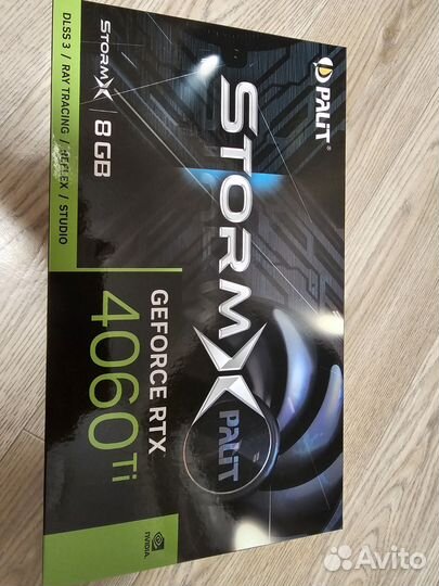 Видеокарта Palit GeForce RTX 4060 Ti StormX