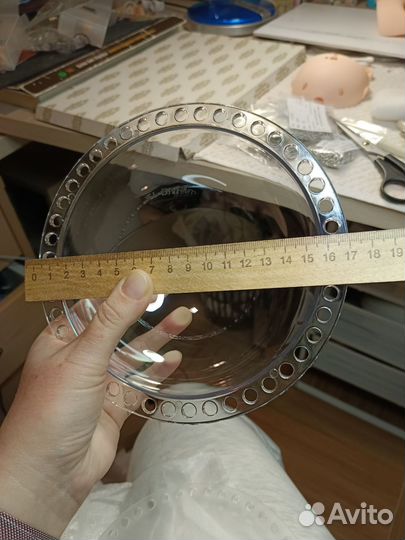 Для рукоделия полуфера (купол) пластик