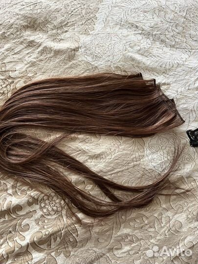 Волосы на заколках био