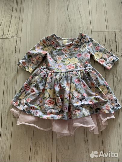 Платье для девочки 92