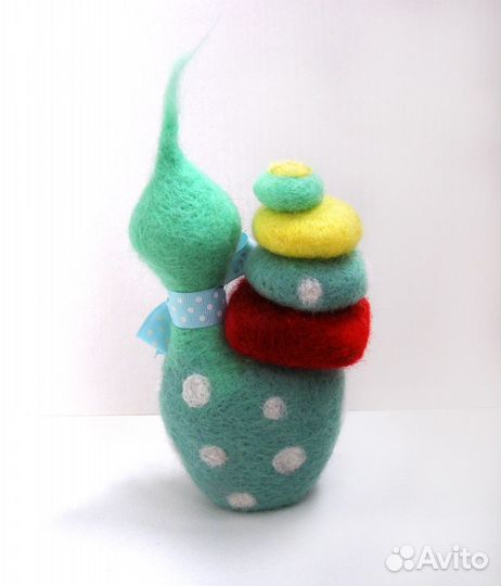 Валяная улитка