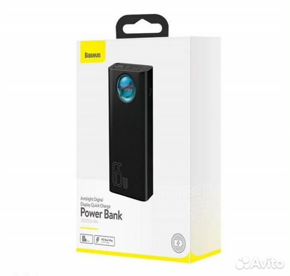 Внешний аккумулятор Baseus 65W Amblight