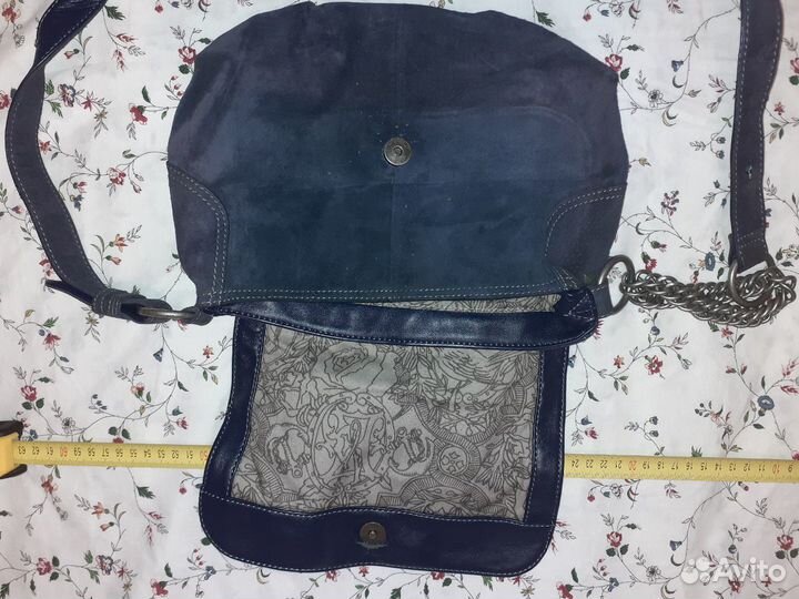 Сумка фирменная mexx женская. замша