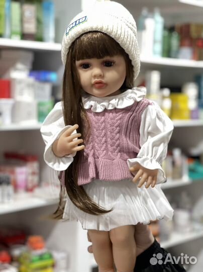 Кукла реборн девочка с одеждой