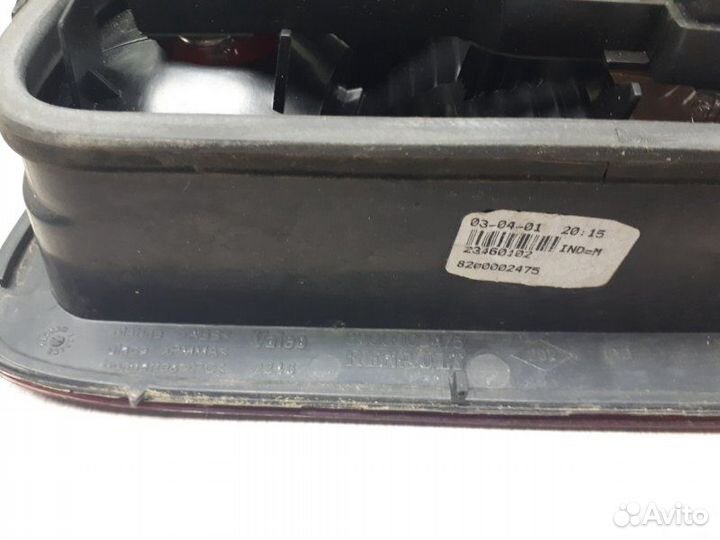 Фонарь левый Renault Laguna 2 хетчбэк 2001-2008