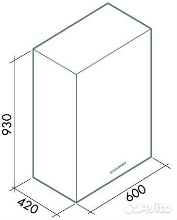 Вытяжка falmec altair top isola 800 60 ix