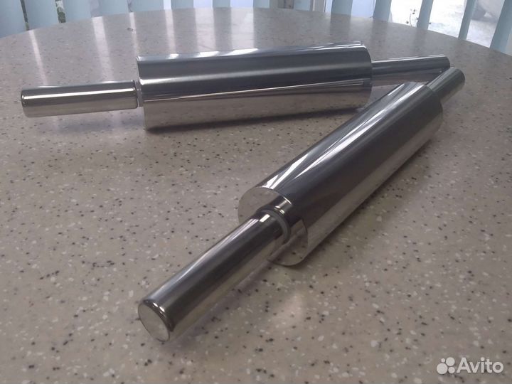 Скалки для теста, нерж. сталь, новые