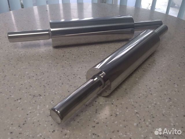 Скалки для теста, нерж. сталь, новые