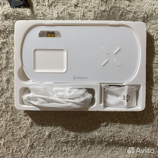 Беспроводная зарядная станция 3в1 для iPhone