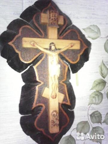 Крест деревянный