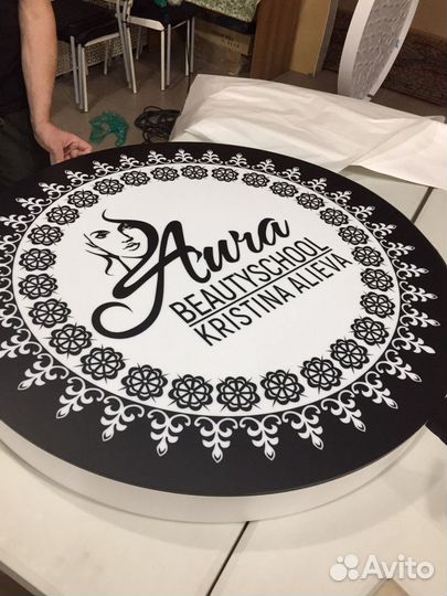 Световые короба и буквы