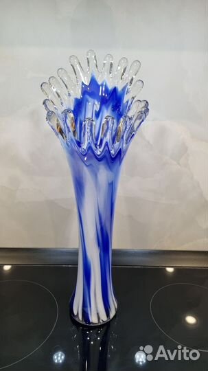 Ваза цветное стекло