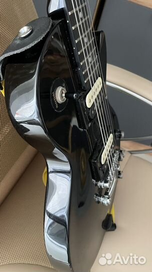 Электрогитара Epiphone les paul studio lt ebony