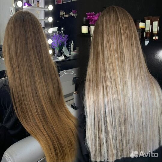 Окрашивание волос/Стрижка